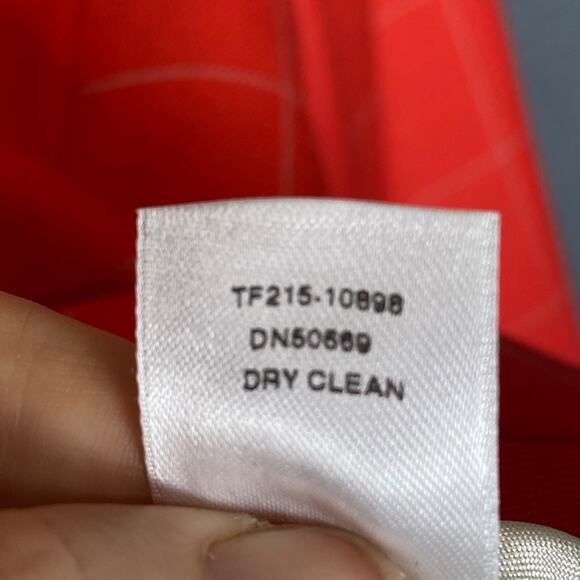 Pendleton Womens Blazer Size 16 100% Virgin Wool Bright Coral Windowpane Plaid - Picture 6 of 11